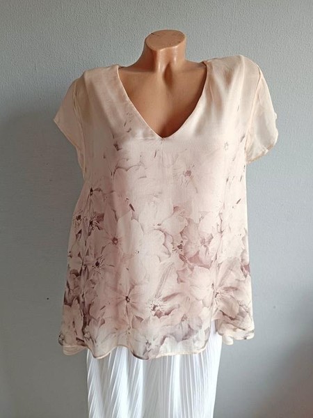 Women Phase Eight Shirt Pink Viscose 38