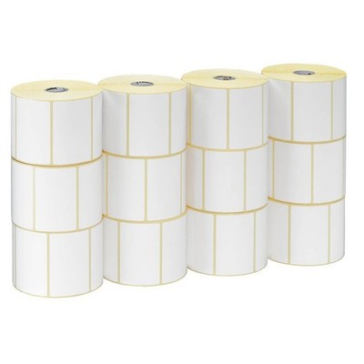 ZEBRA Etikettenrollen für Etikettendrucker 800284-605 weiß, 102,0 x 152,0...