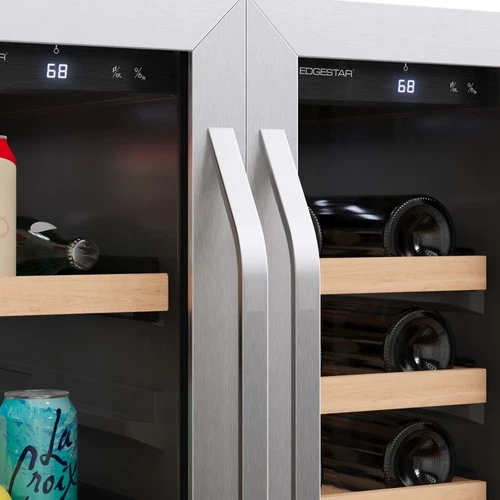 EdgeStar CWB1761FD 24"W 18 Bottle Capacity and 47 Can Capacity - Stainless Steel - Picture 10 of 12