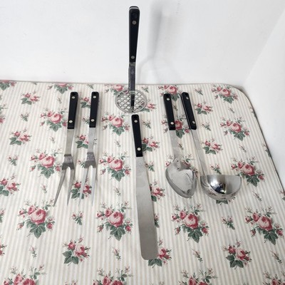 FLINT ARROWHEAD KITCHEN UTENSIL 6 Pcs SAME MARKINGS
