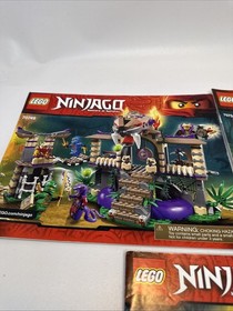 LEGO The Ninjago Masters of Spinjitzu 70745 Instruction Manuals - Lot of 10