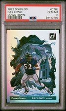 2022 Panini Donruss - Downtown! Ray Lewis #DT-14