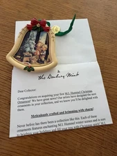 Danbury Mint The M. I. Hummel Christmas Ornament "Wonder of Christmas" Retired