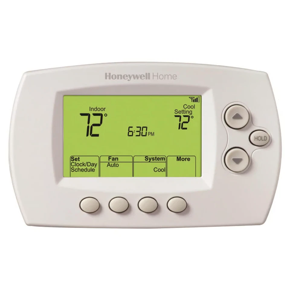 Honeywell Home Built In WiFi Heating and Cooling Programmable Thermostat - Image 2 of 2