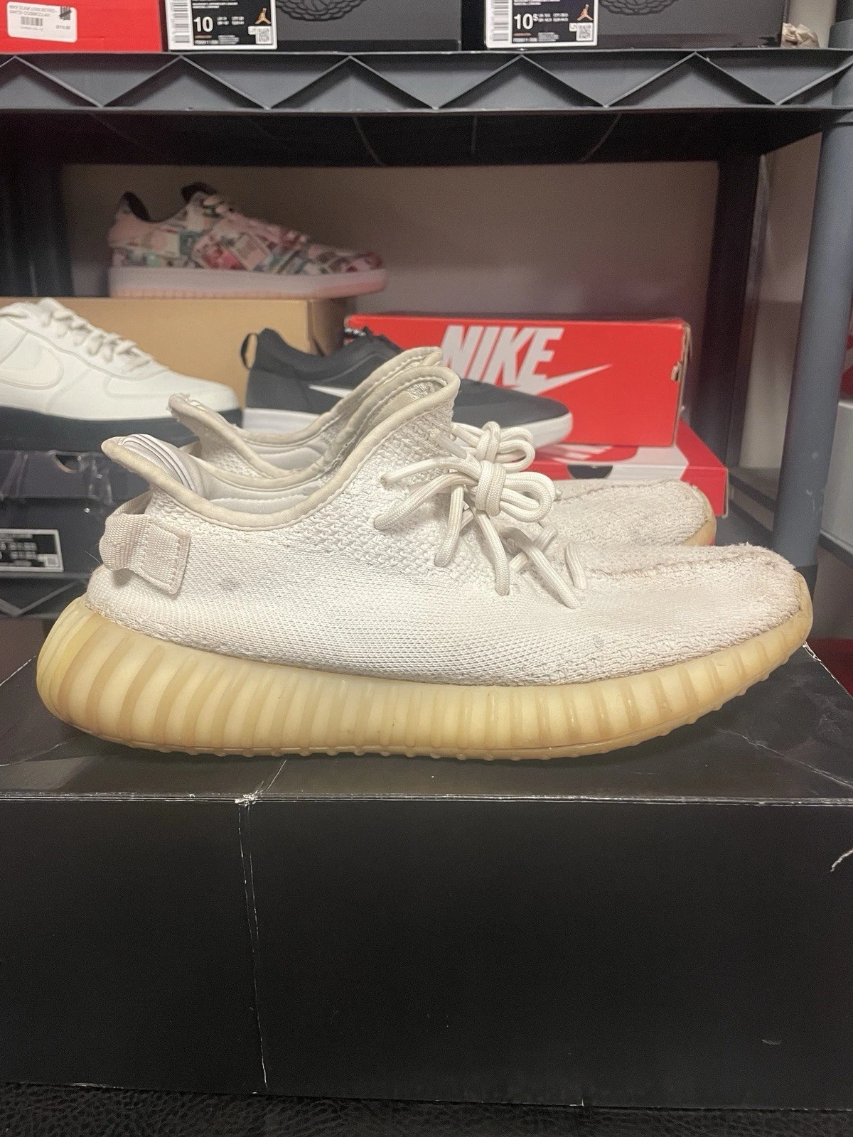 Adidas Yeezy Boost 350 V2 Low Cream Triple White taglia 10
