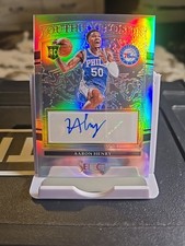 2021-22 Panini Select Youth Explosion Signatures Aaron Henry YE-AHY Silver RC AU