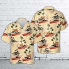 Chris Craft Barrel Back 1940 Hawaiian Shirt