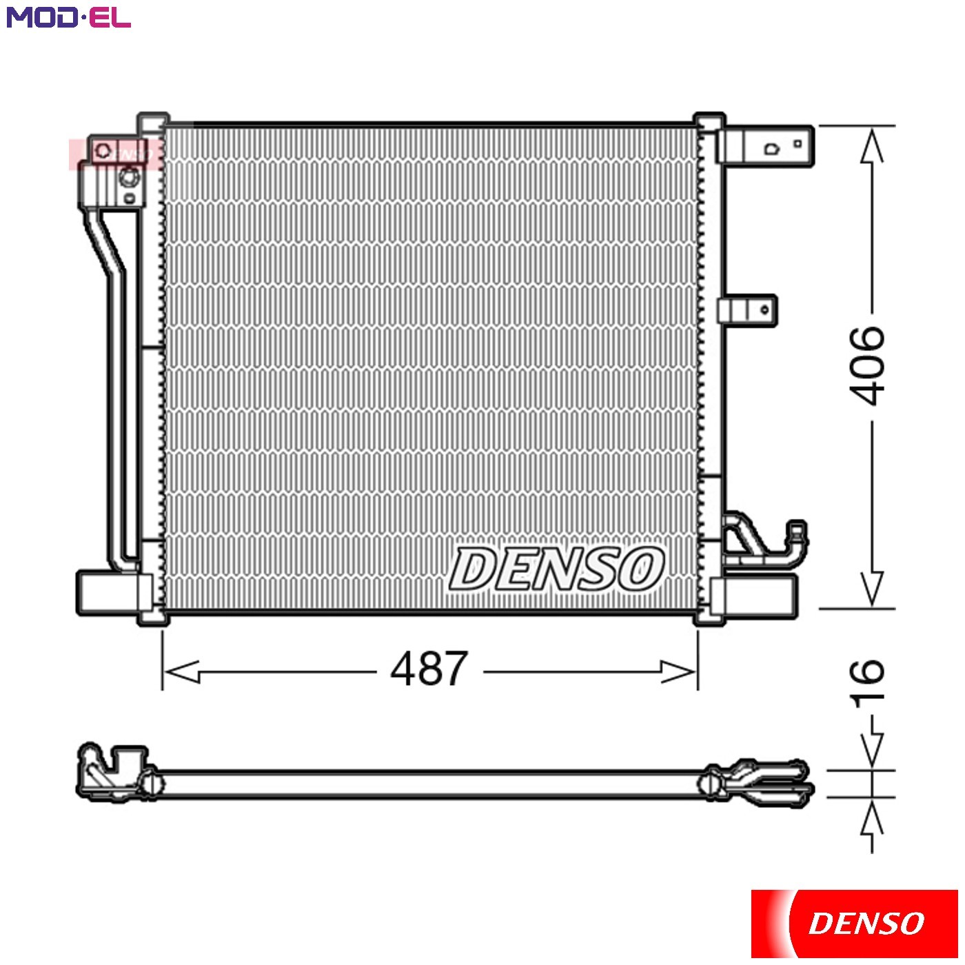 Denso Dcn46018 Air Conditioning Condenser - Image 6