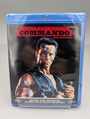 Commando, Arnold Schwarzenegger, 1985, Classic Action Movie Blu-ray New
