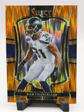 2025 Kam Chancellor Orange Prizm Shock #226/399 Panini Select Seattle Seahawks