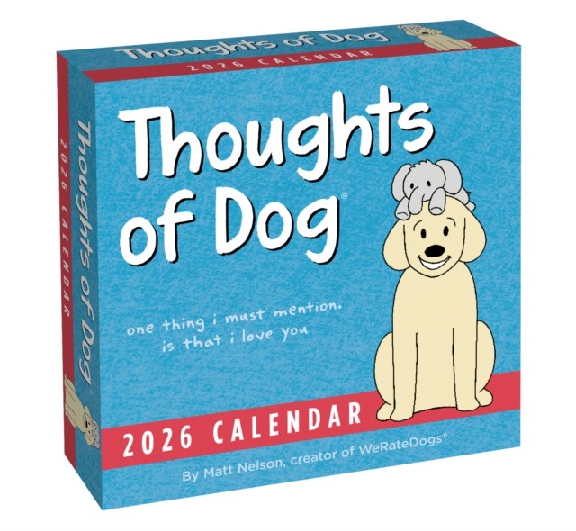 Thoughts of Dog 2026 DaytoDay Calendar by Matt Nelson CALENDAR - Image 2