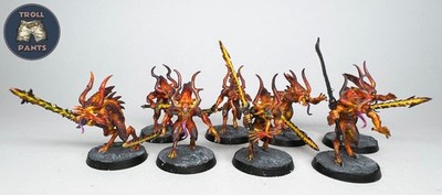 Warhammer 40k - Chaos Daemons - 8 Exalted Bloodletters