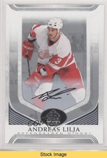 2020-21 SP Signature Edition Legends Silver Script Andreas Lilja #157 READ o1h
