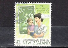 NEW ZEALAND 1994 HEALTH USED