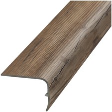 Performance Accessories VSNP 79" x 2" Vinyl Glue Down Stair Nose - Neutral Pine