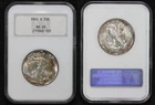 1944-S Walking Liberty Dollar Toned Surfaces NGC MS-65 693W