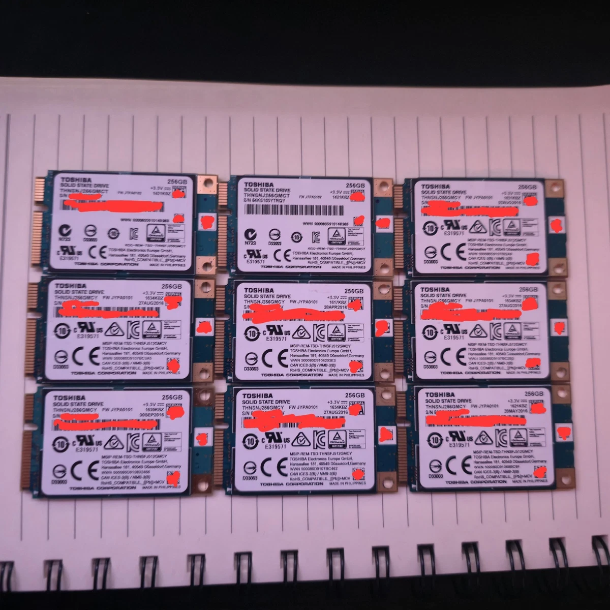 Toshiba 256 GB Solid State Drives 1.8 in Form Factor for sale | eBay