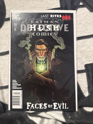 DETECTIVE COMICS  # 852 2009 DC COMICS BATMAN   faces of evil hush  last rites