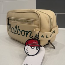 Malbon Golf Toiletry Travel Bag Cream Color (...