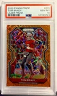 2020 Panini Prizm Tom Brady #255 PSA 10 LAZER Prizm GOAT
