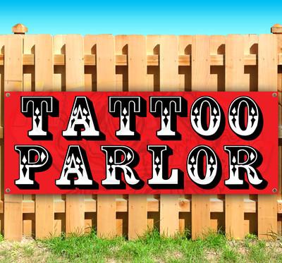 TATTOO PARLOR Advertising Vinyl Banner Flag Sign Many Sizes USA SB06996