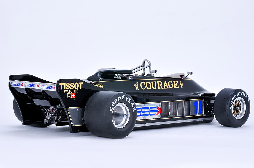 1981 JPS/Courage 88b　ロータス　Ｆ１ 　レースカー　模型 Model Factory HIRO 1:12 LOTUS TYPE 88B Fulldetail Kit 1981