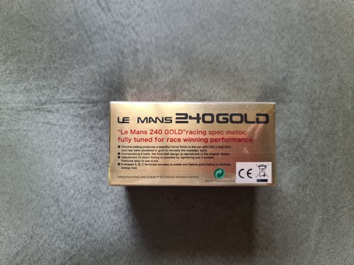 Kyosho Le Mans 240 Gold Brushless Motor, 13.5 T, Brand New in box - Picture 3 of 3