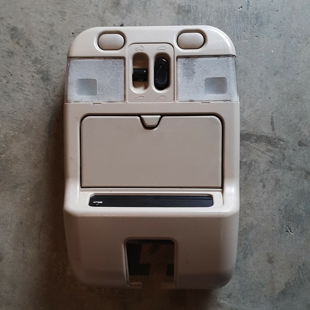 01 02 03 2002 NISSAN PATHFINDER DOME LIGHT TAN SUNROOF SWITCH DISPLAY