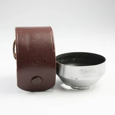 Cenei - 27mm Push-On Aluminum - Round Lens Shade Hood with Case - Germany