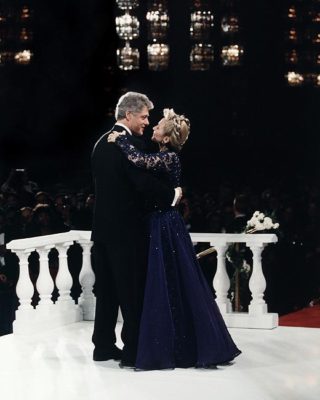 PRESIDENT BILL CLINTON & HILLARY DANCING 11x14 GLOSSY PHOTO PRINT