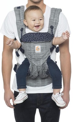 Ergobaby Omni 360 All-Position Baby Carrier for Newborn to Toddler Gray
