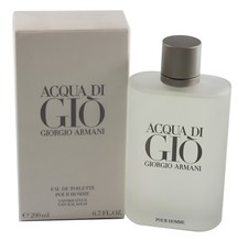 Acqua Di Gio By Giorgio Armani 6.7 oz Edt Spray For Men New In A Box