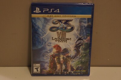 Ys VIII: Lacrimosa of Dana - Day One Edition (PlayStation 4 - PS4) *NEW SEALED*