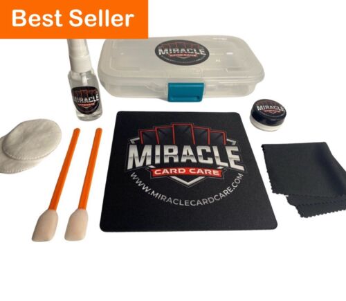 MIRACLE CARD CARE PRE-GRADING STARTER KIT! CARD CLEANING KIT