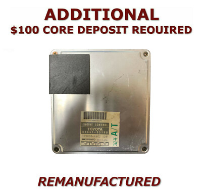 REMAN 92 93 Toyota Camry Lexus ES300 Engine Computer ECM ECU 89661