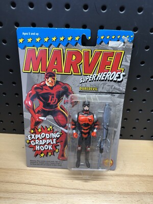 TOYBIZ ''DAREDEVIL action figure MARVEL SUPER HEROES FACTORY SEALED MOC 1994 NEW