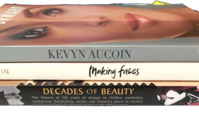 LOT OF 3 Women's Fashion/Beauty Lookbooks Decades of Beauty Making Faces Aucoin