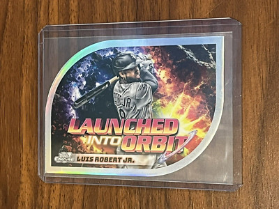2024 Topps Chrome Cosmic luis Robert Jr #LIO-9 Launched Into Orbit Die Cut