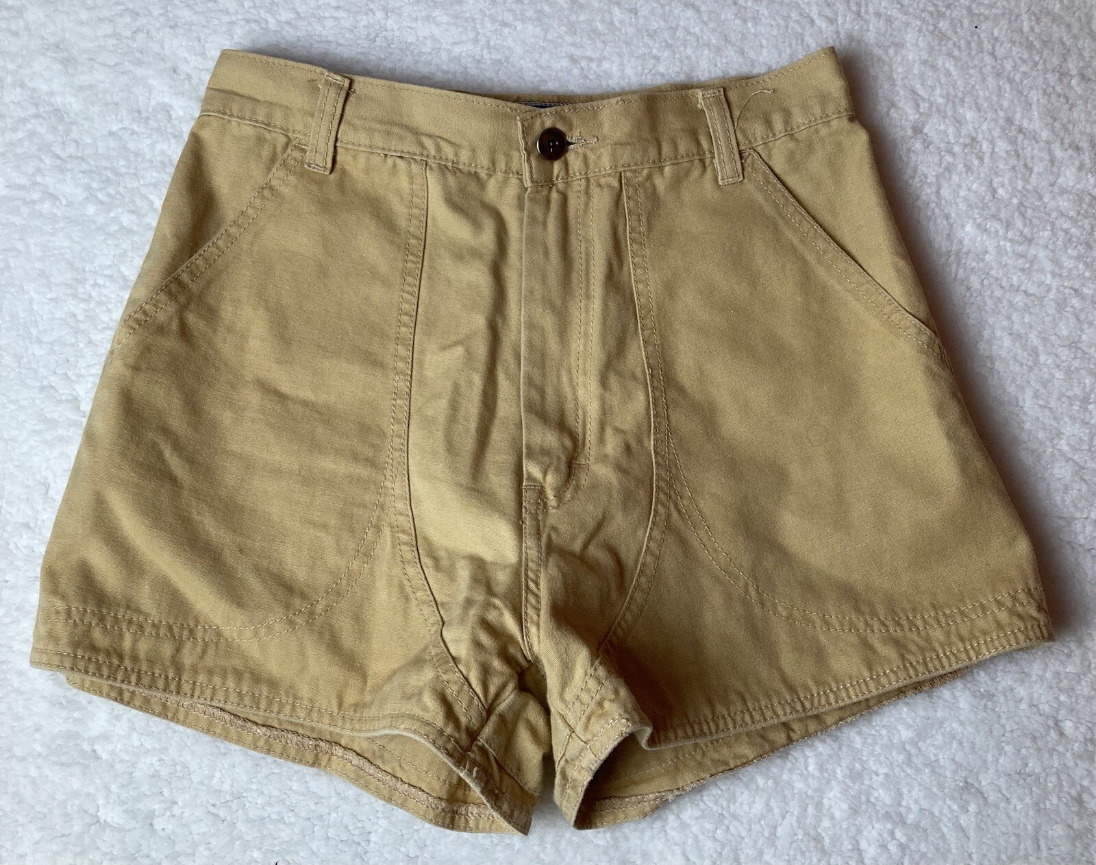 Pantalones cortos vintage Patagonia década de 1970 primera etiqueta raros para mujer talla 10