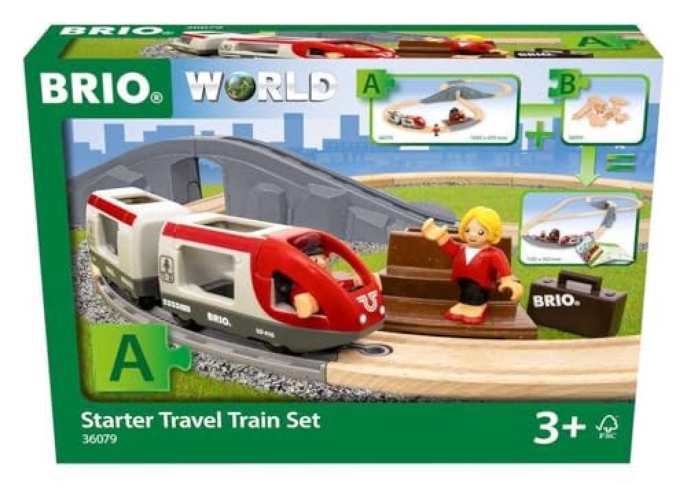 BRIO Starter Travel Train Set - NUOVO
