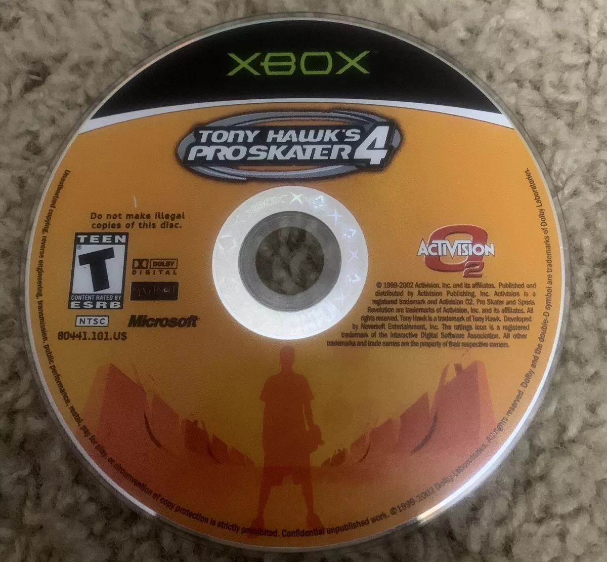 Tony Hawk's Pro Skater 4 - Pre-Played / Disc only - Pre-Played