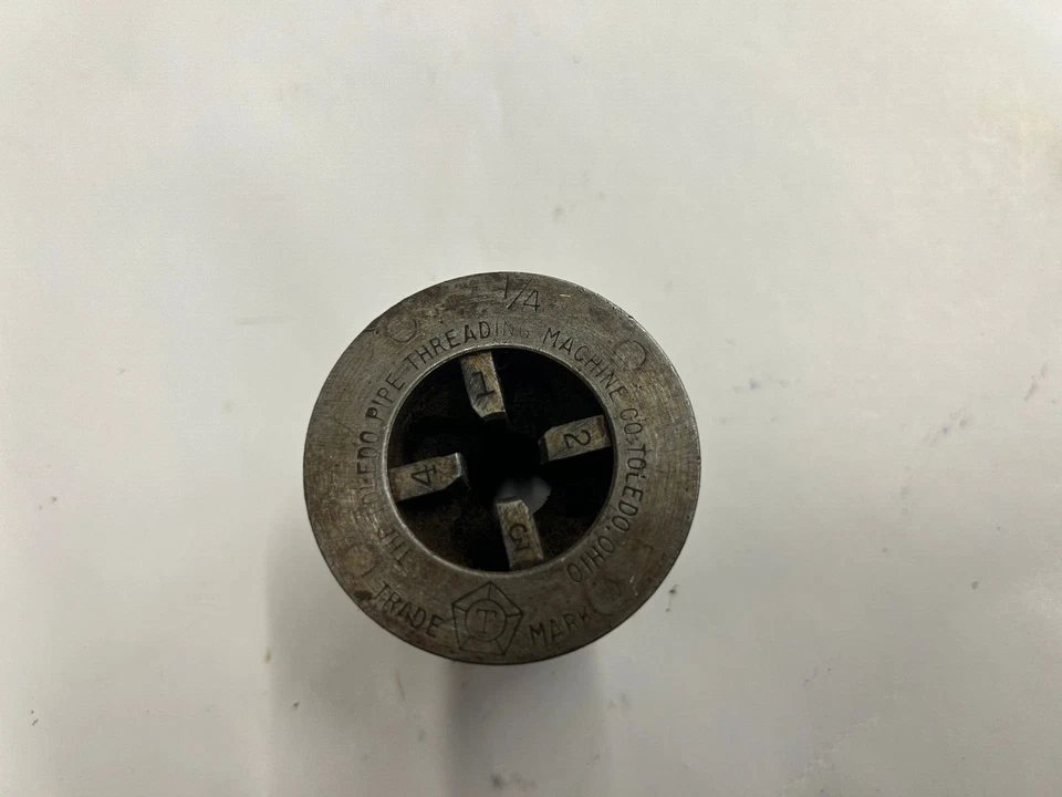 Toledo 1/4" Pipe Threading Die Head - Image 2 of 3