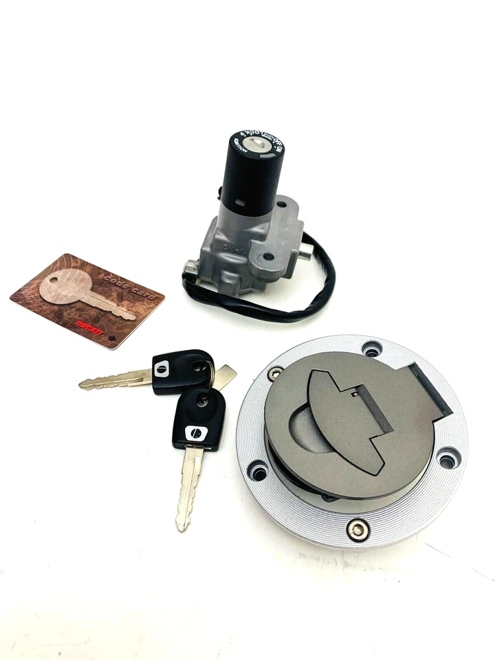 KIT SERRATURA DUCATI 1098 1098R COMPLETO KEYS DUCATI ANNO 2008 CD 59820631A Foto 2 de 4
