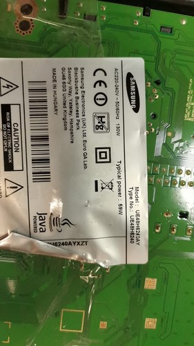 BN41-02156 SCHEDA MADRE MAIN SSB SAMSUNG UE48H6240 - Foto 3 di 3