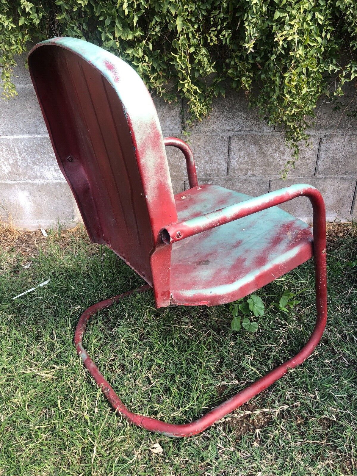 Vintage Warmack Metal Lawn Chair eBay