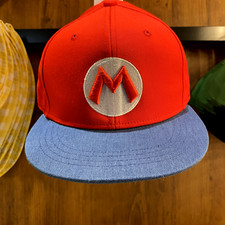Super Nintendo World Limited Item Mario Cap Baseball Cap USJ SuperMarioBros. New