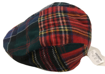 NEW! J. CREW Cadet Newsboy Cabbie Cap Hat! Tartan Plaid  display picture 1