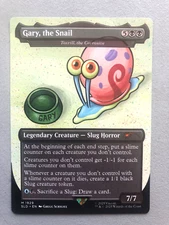 Mtg Magic Secret Lair Sponge Bob Gary Snail Toxrill Corrosive Card NM