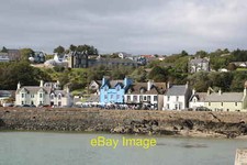 Photo 12x8 Waterfront and Crown Hotels, Portpatrick Very busy outdoor tabl c2020