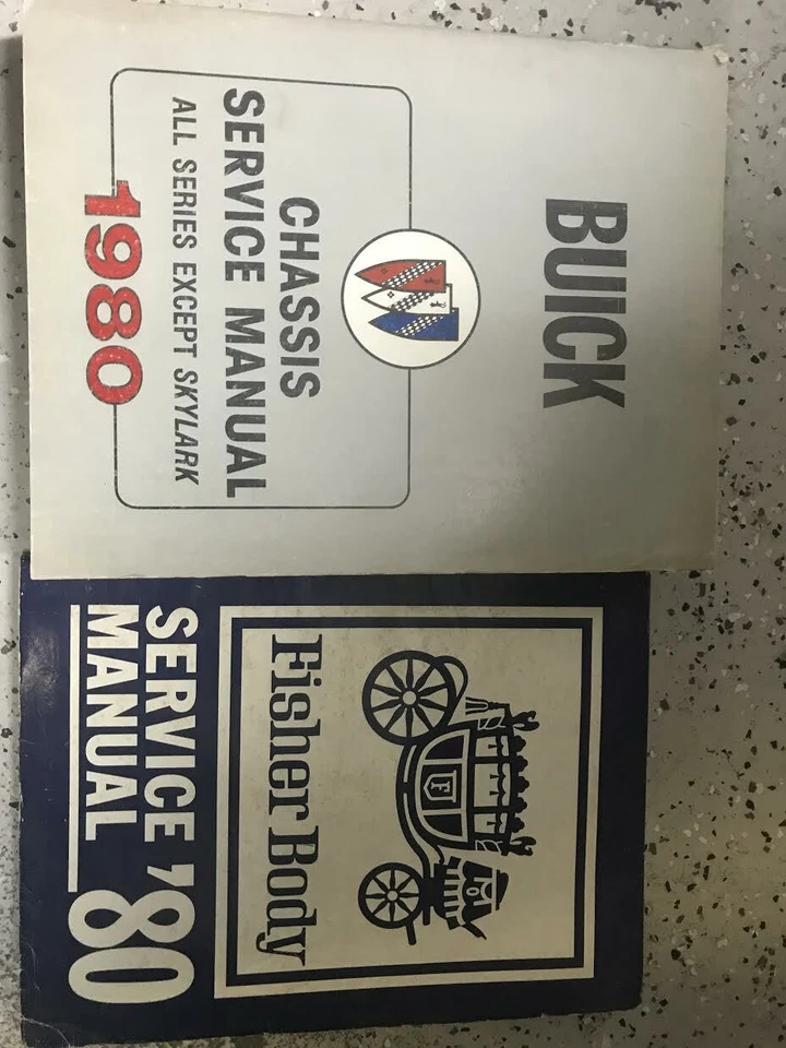 Buick Regal Lesabre Electra Riviera Century 1980 juego manual de reparación taller de servicio  Foto 2 de 2